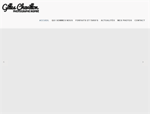 Tablet Screenshot of chevillon.com